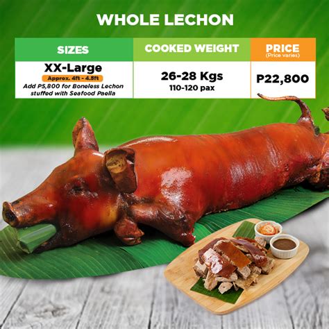 cochinillo price batangas|Menu .